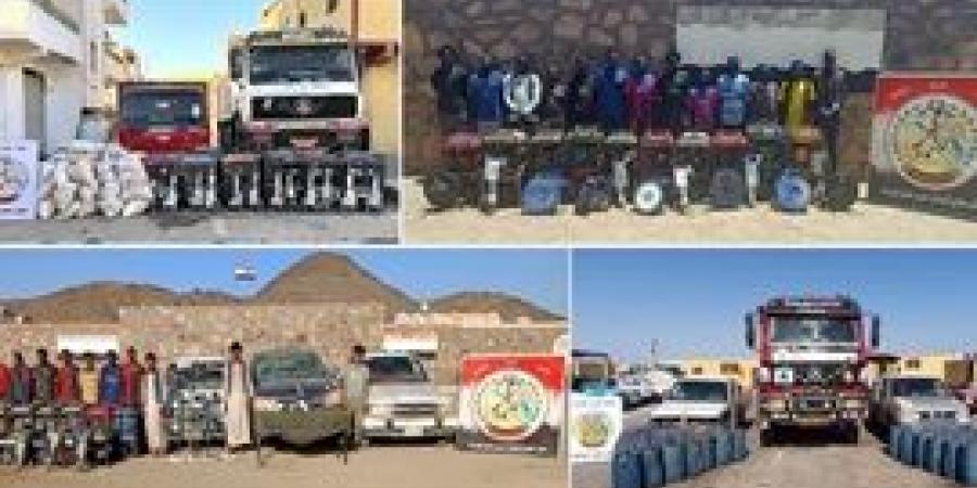 نشاط مكثف لقوات حرس الحدود على كافة الإتجاهات الإستراتيجية للدولة