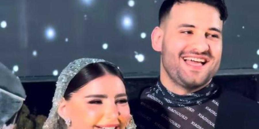 مسلم يحتفل بزفافه على يارا تامر وسط جدل حول إطلالته
