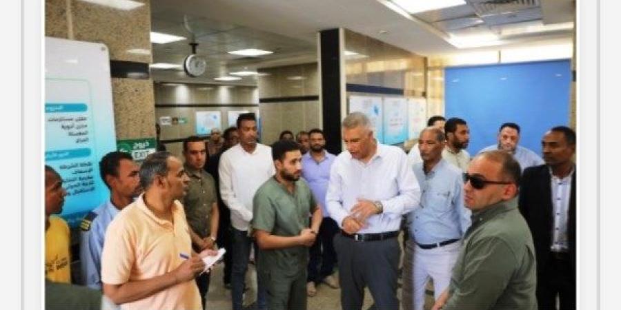 أسوان في 24 ساعة.. متابعة لتقديم الخدمات الطبية والجماهيرية بالمستشفيات والمعارض