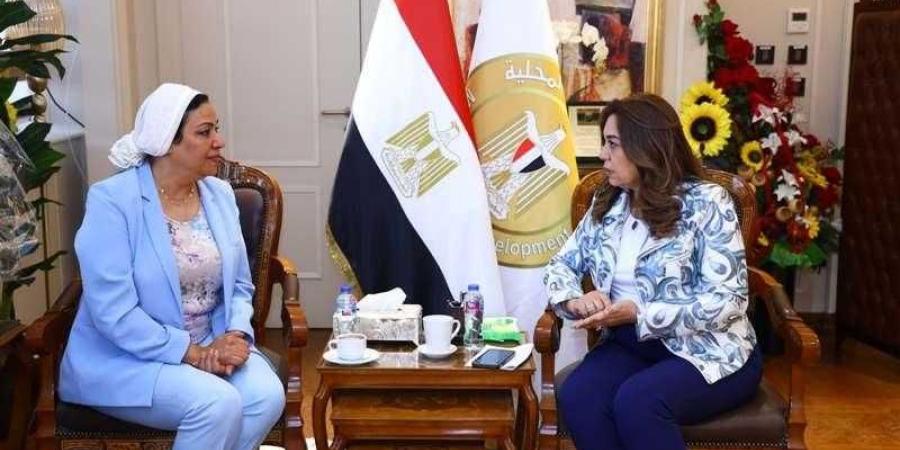 وزيرة التنمية المحلية تستقبل النائبة نشوي الديب لمتابعة عدد من الملفات التي تهم المواطنين