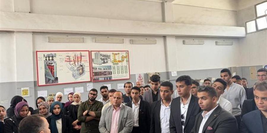 "هندسة بني سويف الأهلية" تنظم زيارة لمركز تدريب محطة إنتاج الكهرباء بالكريمات