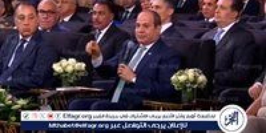 عاجل - السيسي من الضبعة: "أراضي أسيوط ثروة.. ومش هنسيب متر من غير استغلال"
