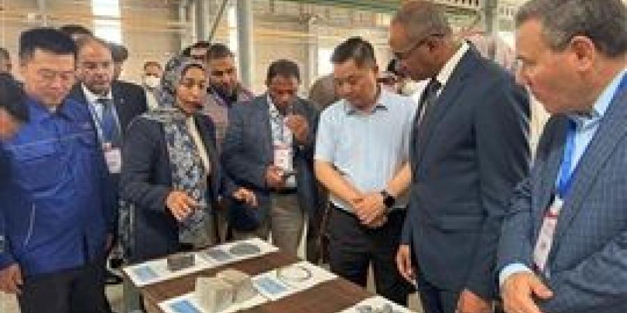 نائب وزير الاسكان يتفقد مصنع "شين شينج" الصيني لمواسير الدكتايل باستثمارات 150 مليون دولار