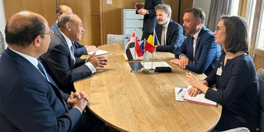 وزير الخارجية والهجرة يلتقى مع نائب رئيس الوزراء ...