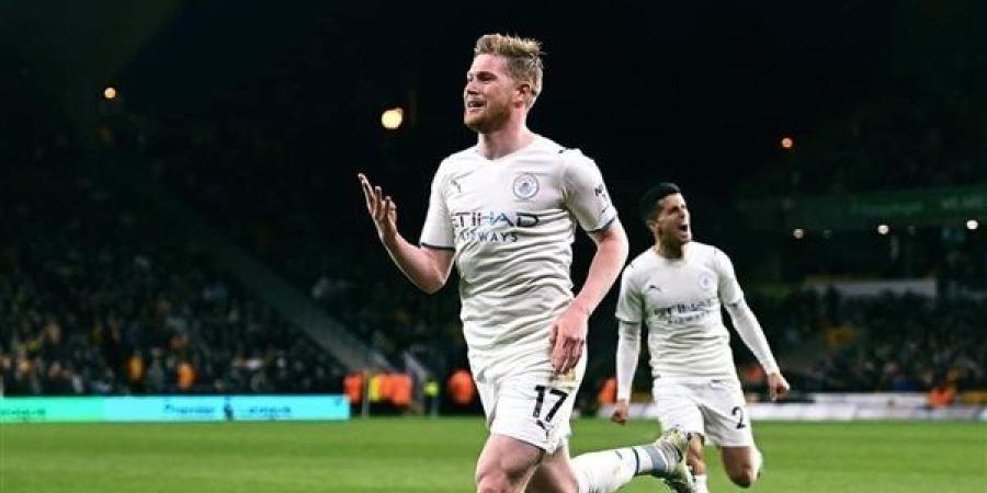 دي بروين يودع جماهير مانشستر سيتي