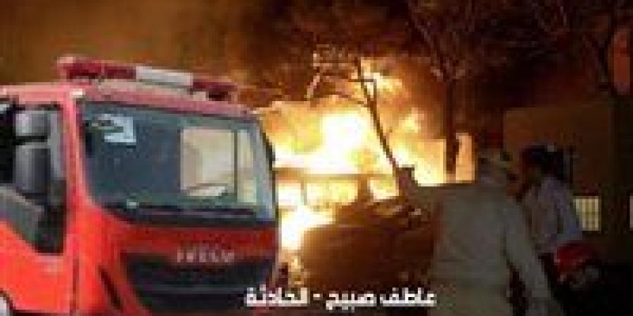 حالتهما مستقرة.. نقل المصابين في حريق منزل بمدينة الجمالية في الدقهلية