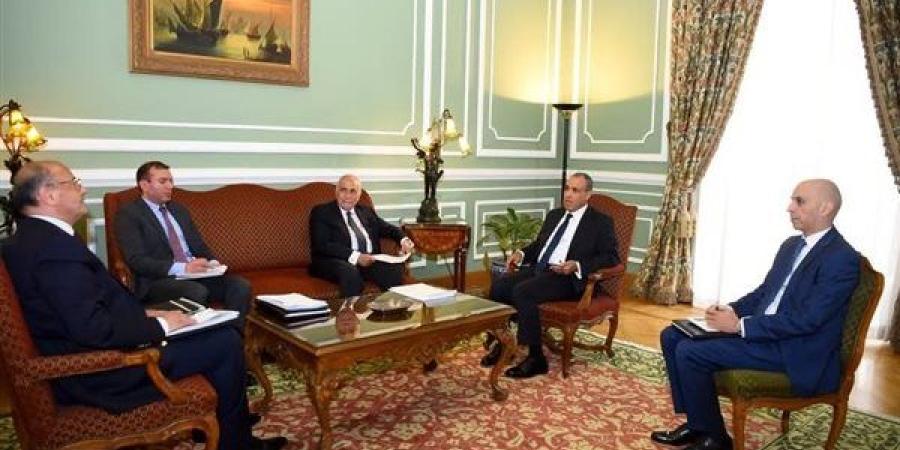 وزير الخارجية يلتقي رئيس مجلس إدارة غرفة التجارة الأمريكية بالقاهرة