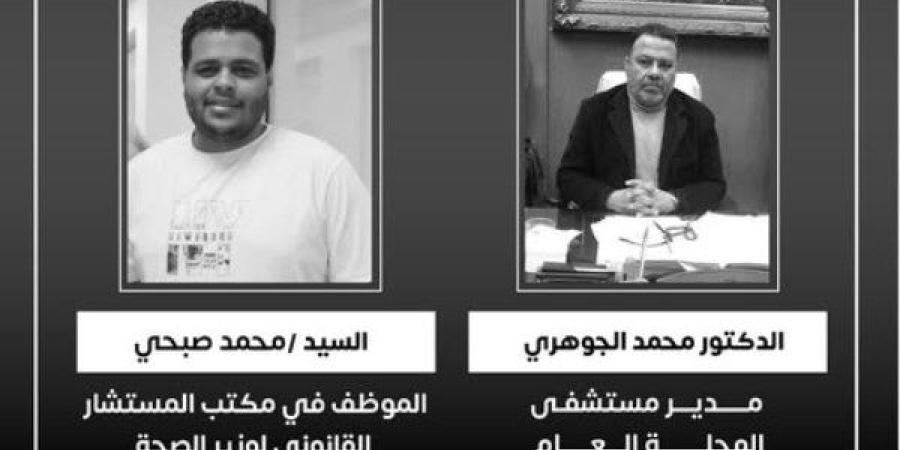 وزير الصحة ينعى مدير مستشفى المحلة العام وموظف بديوان عام الوزارة