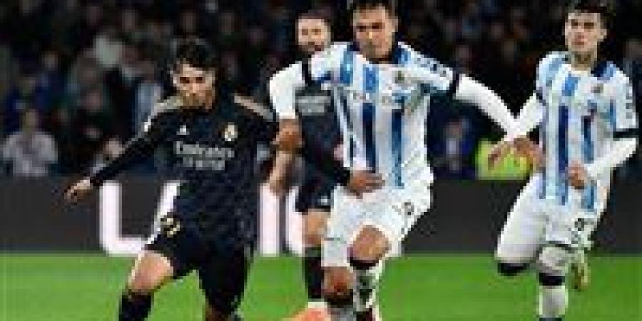 موعد مباراة ريال مدريد وريال سوسيداد في الدوري الإسباني والقنوات الناقلة والتشكيل المتوقع
