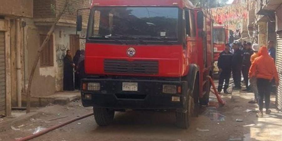 مصرع شخص في حريق شقة سكنية بالقليوبية