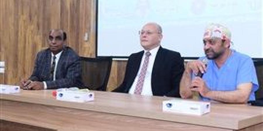 النعماني…يفتتح فعاليات المؤتمر الأول لأمراض الأوعية الدموية المخية بجامعة سوهاج