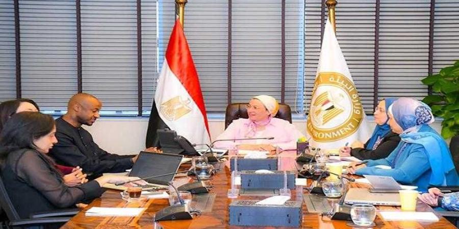 وزيرة البيئة تلتقى منسق المبادرة الأفريقية للتكيف لبحث آليات تعزيز العمل