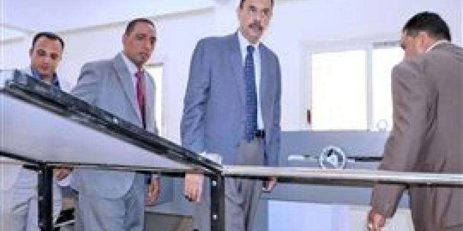 محافظ سوهاج يتفقد مجمع الصناعات الحرفية بقرية "نجوع بني واصل" بساقلتة