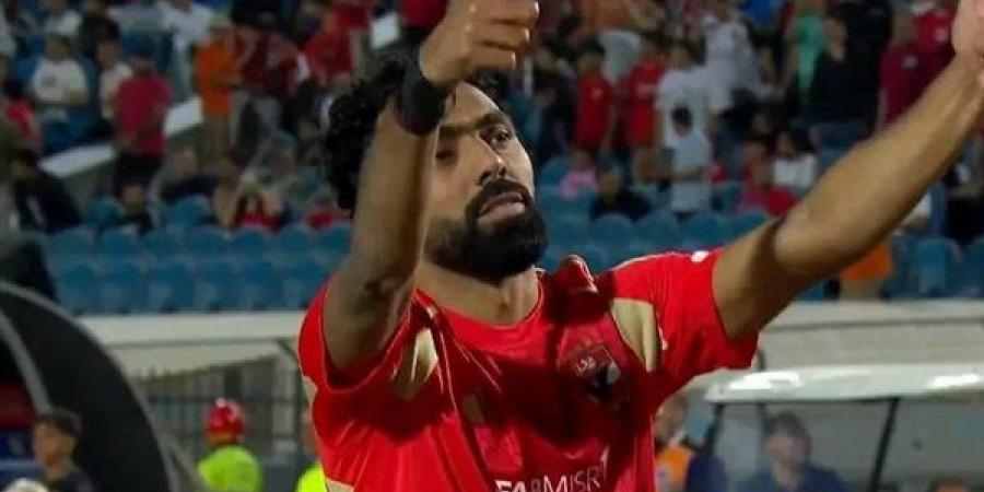حسين الشحات يضيف الهدف الخامس للأهلي أمام فاركو بالدوري المصري