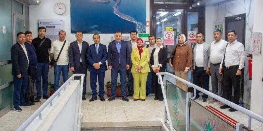 سفير أوزبكستان بالقاهرة يتفقد المركزي لمتبقيات المبيدات