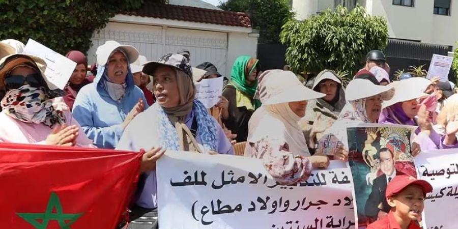 احتجاج ساكنة كيش الأوداية