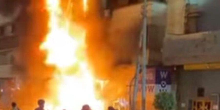 انتداب المعمل الجنائي لمعاينة حريق مطعم شهير بمصر الجديدة