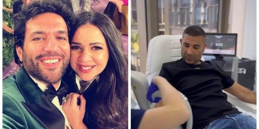نشرة الفن| إيمي سمير غانم تلد طفلتها الثانية.. وأحمد سعد يتخلص من التاتو