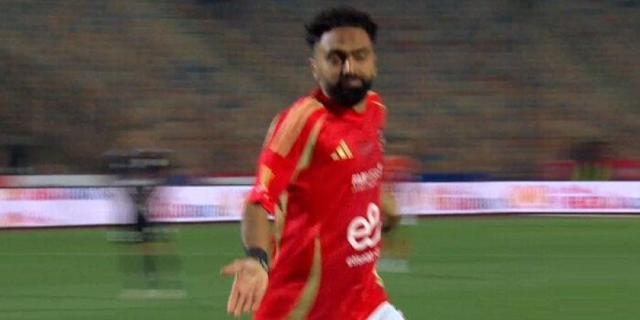 «مهرجان أهداف».. صاروخية الشحات تمنح الأهلي الهدف الخامس أمام فاركو بالدوري «فيديو»