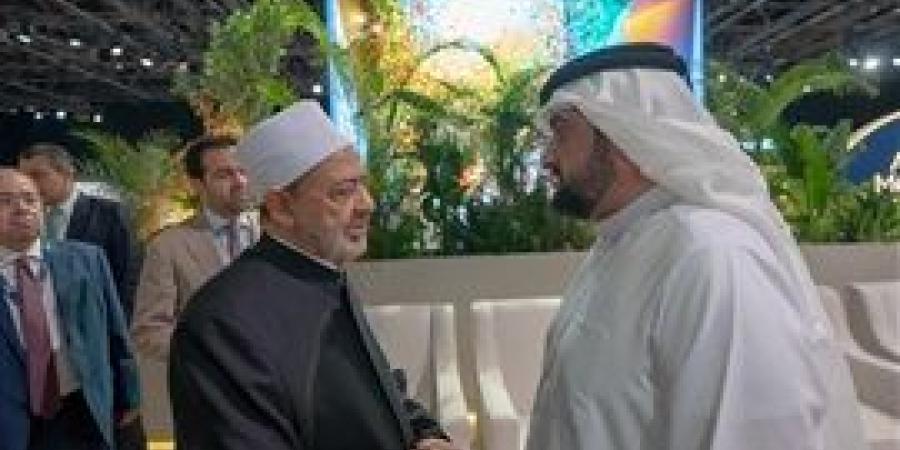 شيخ الأزهر يلتقي سمو الشيخ أحمد بن محمد بن راشد آل مكتوم