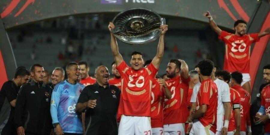 مصطفى العش: سعيد بأول لقب مع الأهلي