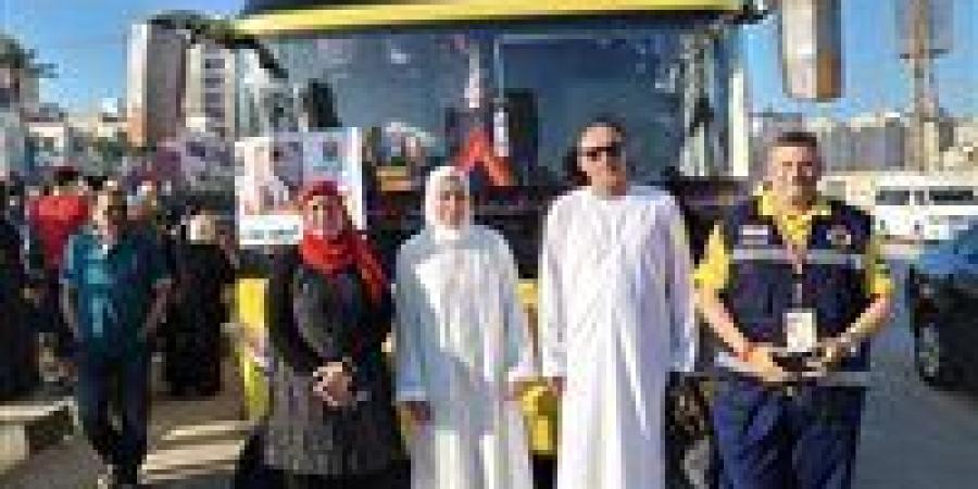 مغادرة آخر أفواج حجاج الجمعيات الأهلية بالدقهلية إلى الأراضي المقدسة