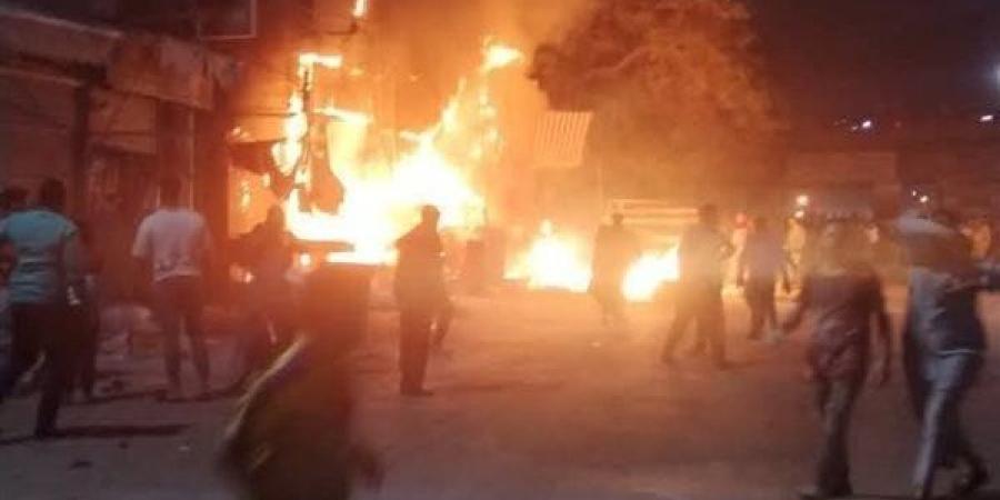 حبس متهم بالشروع في قتل طليقته وزوجها بعد محاولة إشعال النيران بهما