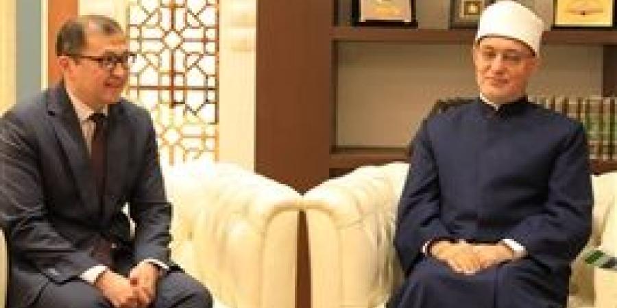 مفتي الجمهورية يستقبل سفير أوزبكستان لدى القاهرة