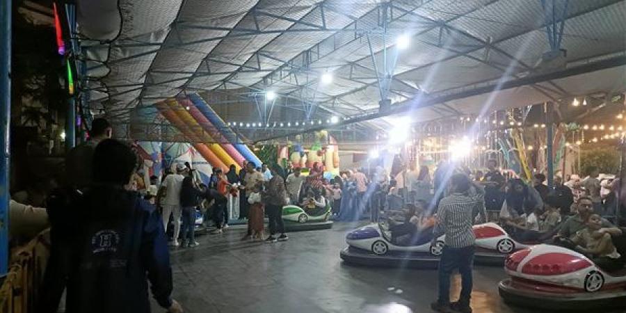 إقبال كبير من المواطنين في الدقهلية على الحدائق ثاني أيام عيد الأضحى.. صور