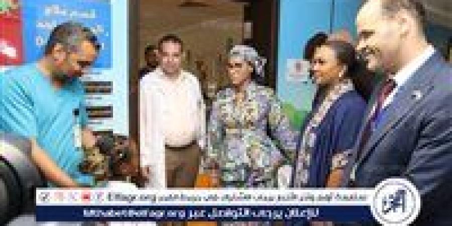 لأول مرة في صعيد مصر.. السيدة الأولى لدولة جامبيا تزور مستشفى أورام الأقصر وتوزع الهدايا على المرضى
