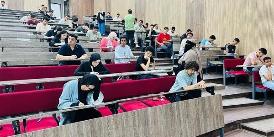 ختام أعمال امتحانات الفصل الدراسي الثاني بجامعة حلوان التكنولوجية الدولية