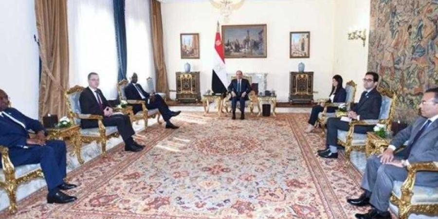 الرئيس السيسي يستقبل الرئيس التنفيذي لمؤسسة التمويل الدولية