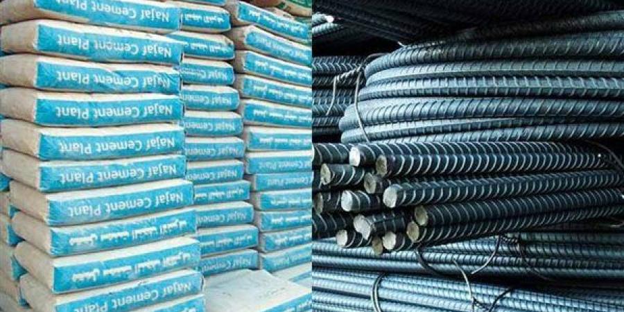 سعر طن الحديد والأسمنت اليوم الاثنين 16 يونيو 2025
