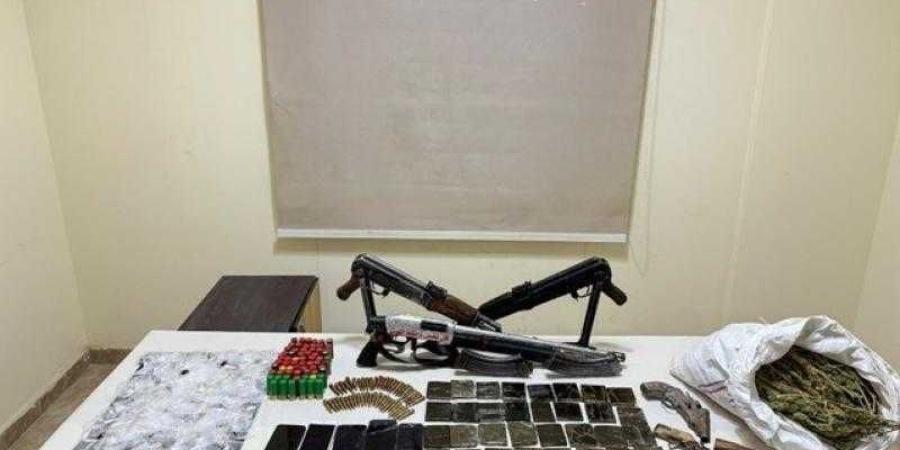 ضبط 201 قطعة سلاح و352 قضية مخدرات خلال 24 ساعة