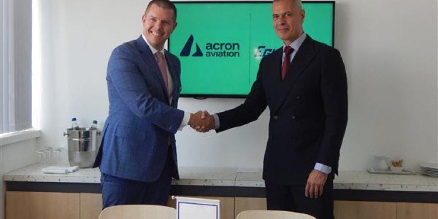 خلال معرض باريس الجوى.. مصر للطيران توسع شراكتها مع Acron Aviation