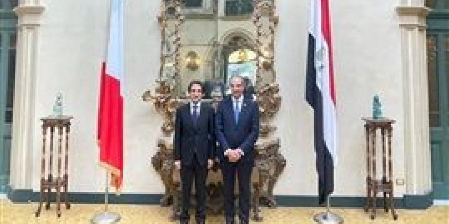 بسام راضي يستقبل فى روما د. عمر طلعت وزير الاتصالات للمشاركة فى إطلاق مركز روما للذكاء الصناعى بعضوية مصر