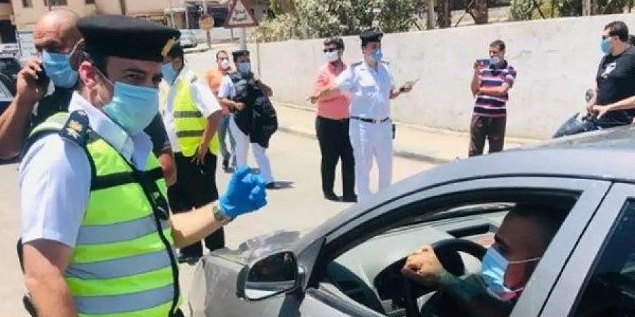 تحرير 1454 مخالفة ملصق إلكتروني وعدم ارتداء الخوذة الواقية