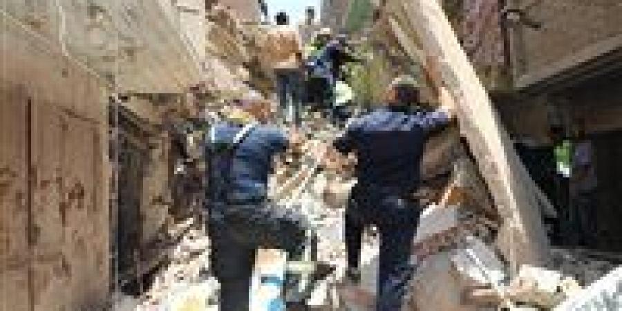 انهيار عقاريين في حدائق القبة.. طفلة تلفظ أنفاسها الأخيرة على فراش المستشفى