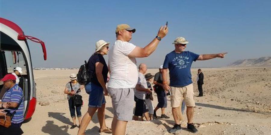 وفود أجنبية تزور معالم المنيا الأثرية