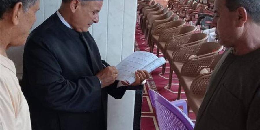 مرور مفاجئ من مدير مديرية الأوقاف بكفرالشيخ على مساجد بلطيم
