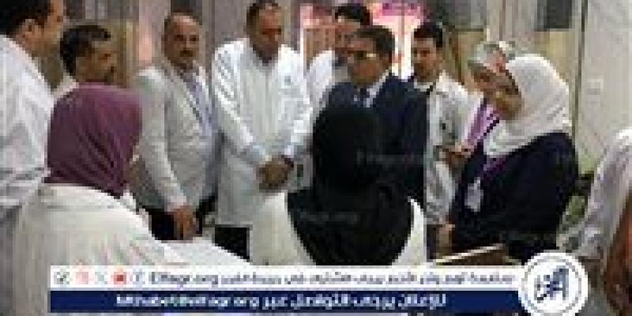 محافظ الدقهلية في زيارة مفاجئة لمستشفى السنبلاوين..صور