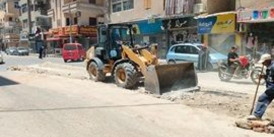 نقل كشك الكهرباء من منتصف شارع إبراهيم المغازي بكفر الشيخ لتحقيق السيولة المرورية