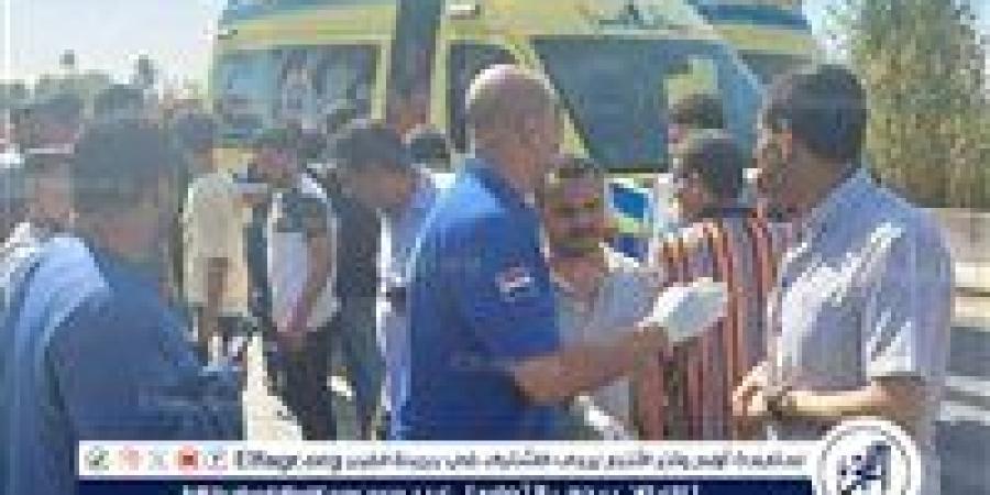 ننشر أسماء مصابو حادث تصادم ملوي جنوب المنيا