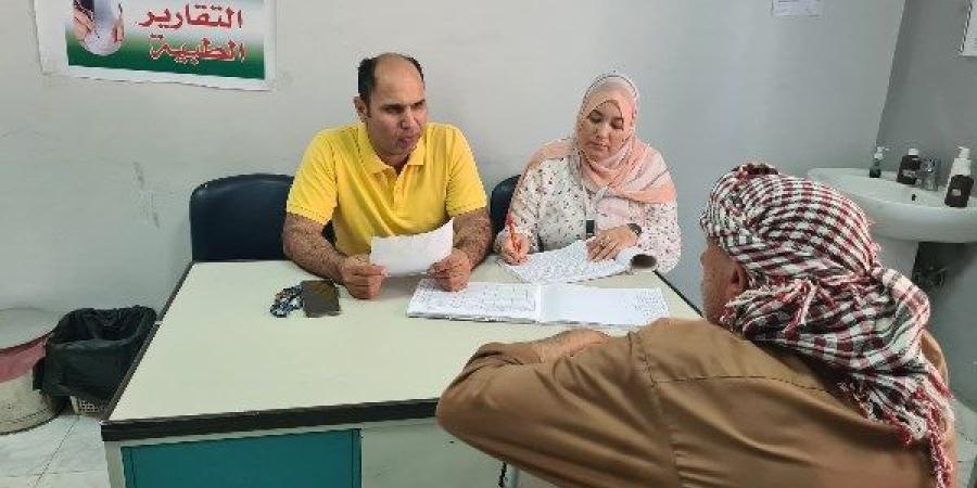 الكشف على 1122 مواطنًا خلال قافلة طبية مجانية بقرية الغلالبة بدمنهور