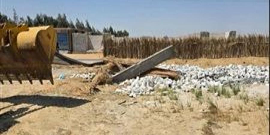 إزالة 50 حالة تعدي على الأراضي الزراعية بالبحيرة